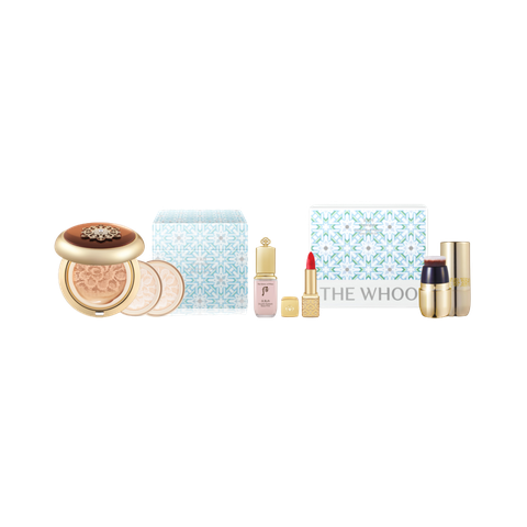 Bộ Trang Điểm Nền Whoo Cheongidan Radiant Special Set Holiday
