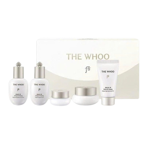 Bộ sản phẩm dưỡng trắng da và trị nám Whoo Gongjinhyang Seol Mini 5pcs