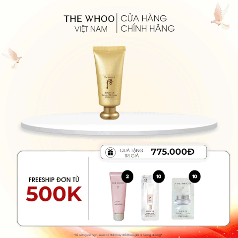 Kem Bb Trang Điểm Whoo Gongjinhyang Mi Luxury BB Cream SPF20/PA++