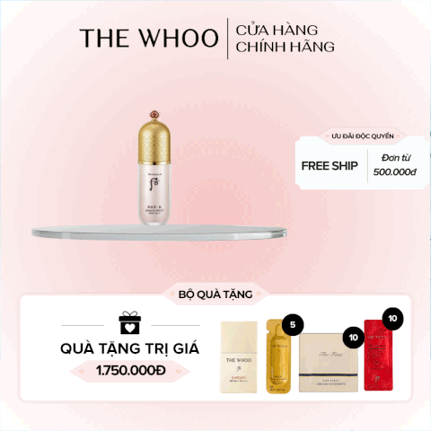 Kem Cc Trang Điểm Whoo Gongjinhyang Mi Essential Skin CC SPF30/PA++