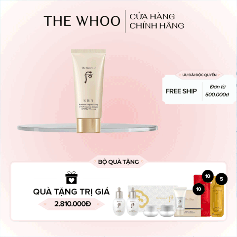 Kem chống nắng chống lão hóa Cheongidan Radiant Regenerating UV Protection Sun Cream SPF50+/PA++++