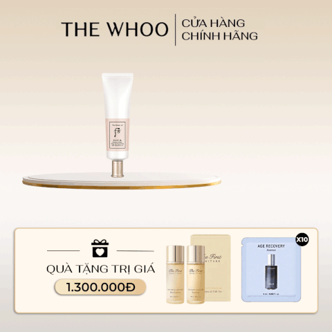 Kem chống nắng Whoo nâng tông Gongjinhyang Seol Radiant White Tone Up Sunscreen SPF50+,PA++++