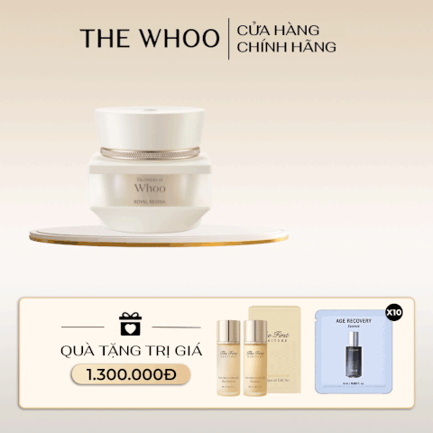 Kem Dưỡng Whoo Royal Regina Energetic Recharging Cream