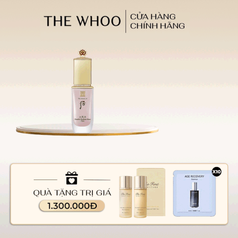Kem Lót Trang Điểm Whoo Cheongidan Double Radiant Base Pink