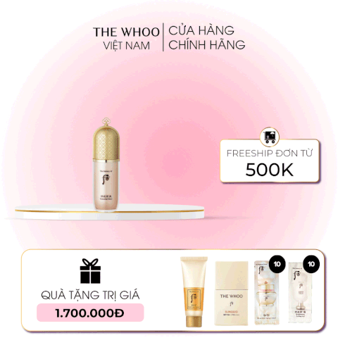 Kem Lót Trang Điểm Whoo Gongjinhyang Mi Essential Makeup Base