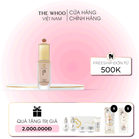 Kem Nền Cao Cấp Whoo Cheongidan Essence Foundation