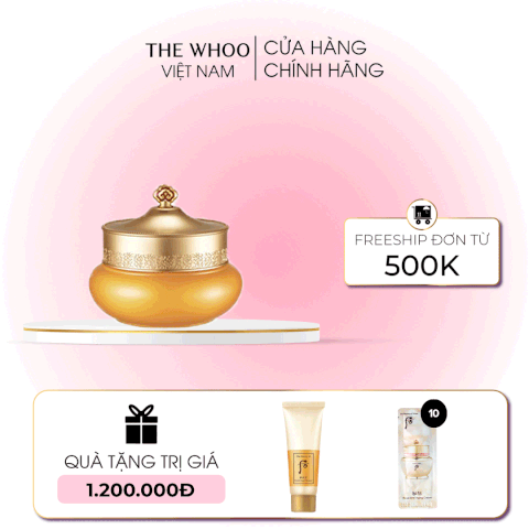 Kem tẩy trang Whoo Gongjinhyang Facial Cream Cleanser
