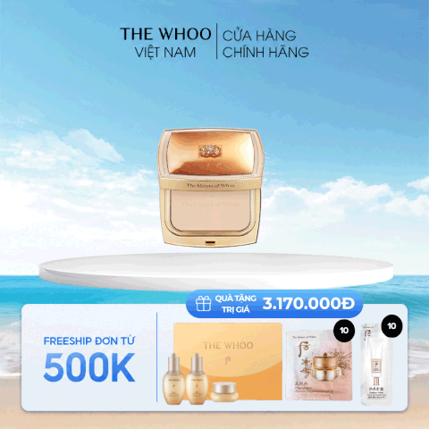 Phấn Phủ Cao Cấp Whoo Cheongidan Powder Pact SPF30/Pa++