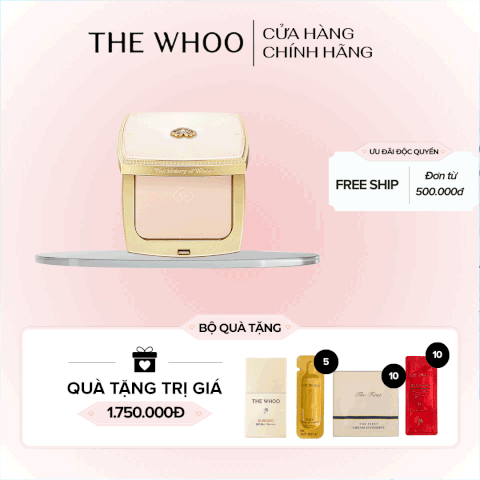 Phấn Phủ Siêu Mịn Thế Hệ Mới Whoo Velvet Powder Pact SPF30 PA++