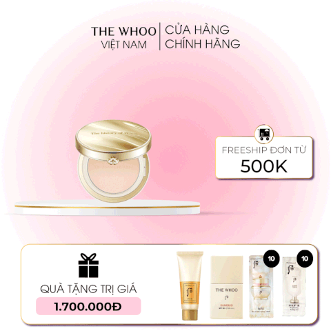 Phấn Phủ Trang Điểm Trẻ Hóa Gongjinhyang Mi Two Way Pact