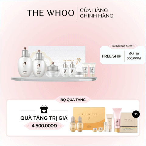 Set dưỡng trắng The history of Whoo Gongjinhyang seol 8pcs