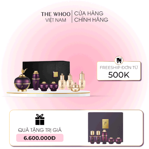 Set kem dưỡng vùng mắt hoàn lưu cao Whoo Hwanyu Imperial Youth Eye Cream