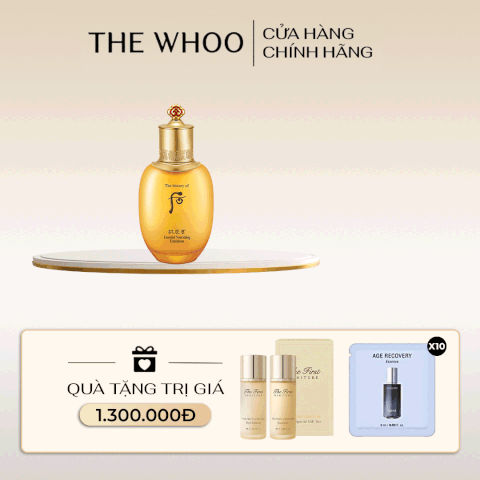 Sữa dưỡng ẩm da Whoo Gongjinhyang Essential Nourishing Emulsion