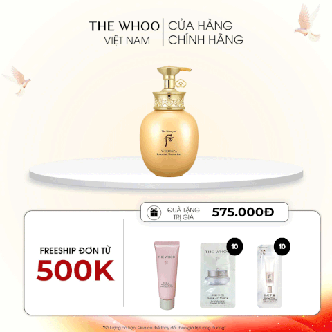 Sữa dưỡng thể Đông y WhooSpa Essential Moisturizer