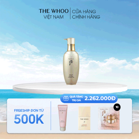 Sữa rửa mặt cao cấp Cheongidan Radiant Cleansing Foam