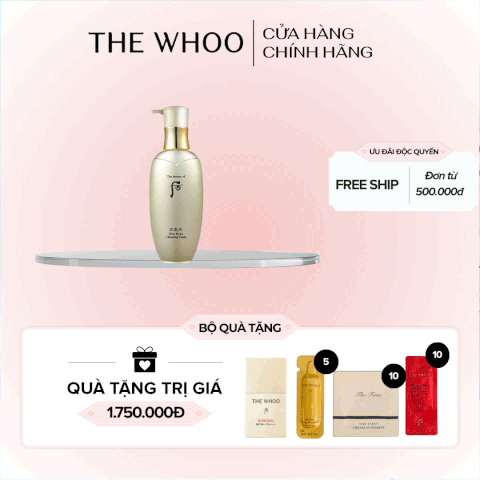 Sữa rửa mặt cao cấp Cheongidan Radiant Cleansing Foam
