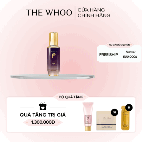 Tinh Chất Khởi Đầu Hoàn Thiện Làn Da Whoo Hwanyu Imperial Youth First Serum 15ml