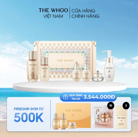 Set Tinh Chất Chống Lão Hóa Thế Hệ 4 Whoo Bichup Ultimate Recovery Youth Serum