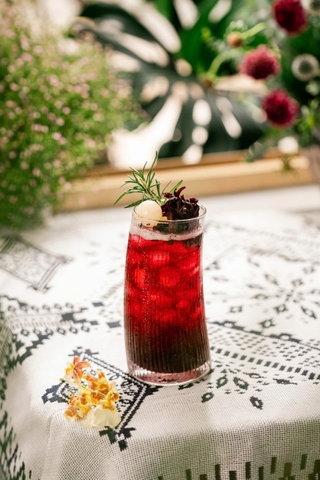 Trà Hibicus Long nhãn