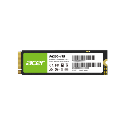 Ổ cứng Acer FA200 SSD M.2 NVMe 2.0 PCIe 4.0