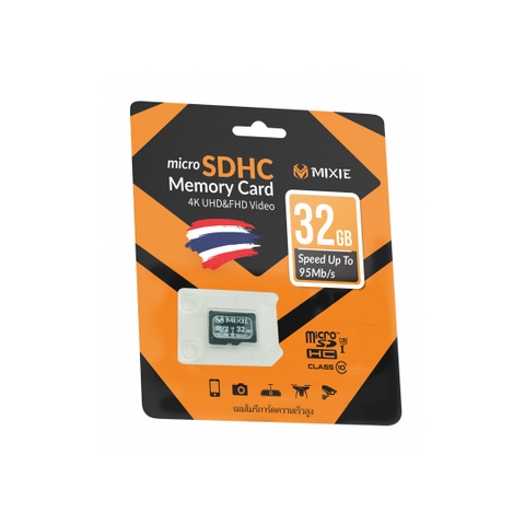 Thẻ nhớ MicroSD Mixie chuẩn U3 chuẩn 95M/70M ghi hình 4K