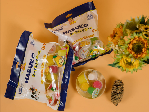 Kẹo thạch Cốc Hasuko Vị sữa Chua 450g