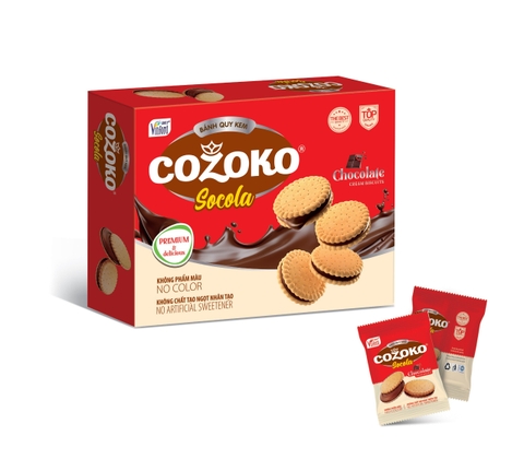 Bánh quy kem Cozoko Socola - Hộp