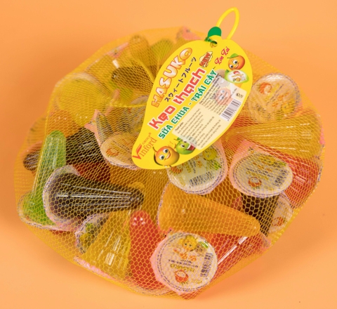 Kẹo thạch Cốc Hasuko Vị sữa Chua Trái Cây - Xá