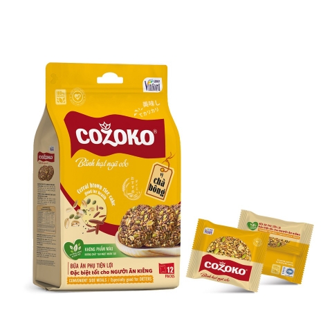Bánh hạt ngũ cốc Cozoko - Vị chà bông dạng túi