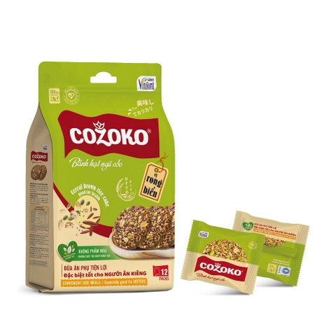 Bánh hạt ngũ cốc Cozoko - Vị rong biển dạng túi