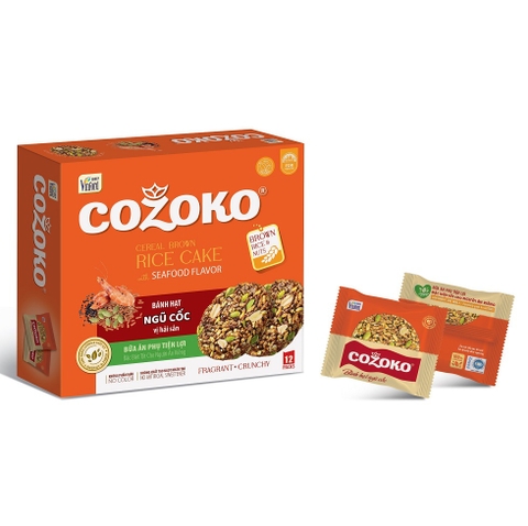 Bánh hạt ngũ cốc Cozoko - Vị hải sản