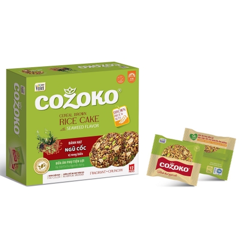 Bánh hạt ngũ cốc Cozoko - Vị rong biển