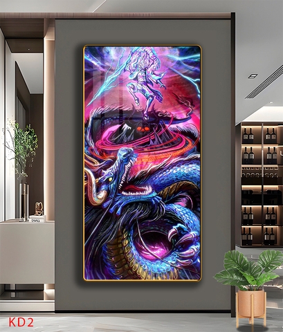 Tráng Gương ONE PIECE Tranh Dọc KAIDO - Tranh Hải Tặc - KD2