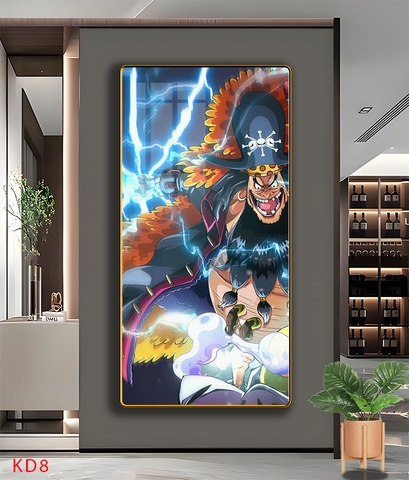 Tráng Gương ONE PIECE Tranh Dọc KAIDO - Tranh Hải Tặc - KD8