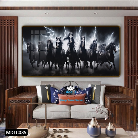 Tranh Tráng Gương Mã Đáo Thành Công - MDTC035 - Tomdecor