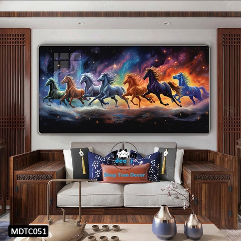 Tranh Tráng Gương Mã Đáo Thành Công - MDTC051 - Tomdecor