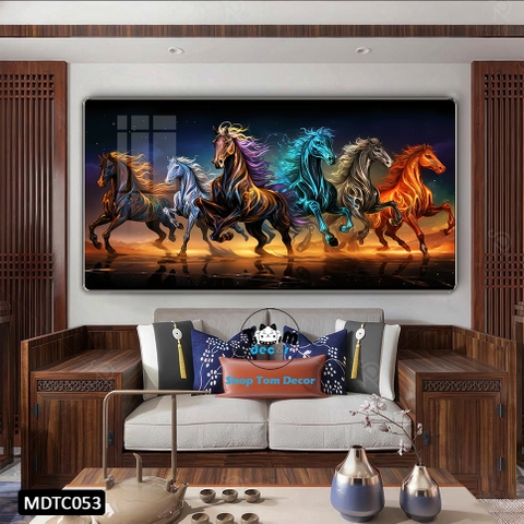 Tranh Tráng Gương Mã Đáo Thành Công - MDTC053 - Tomdecor