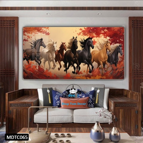 Tranh Tráng Gương Mã Đáo Thành Công - MDTC065 - Tomdecor