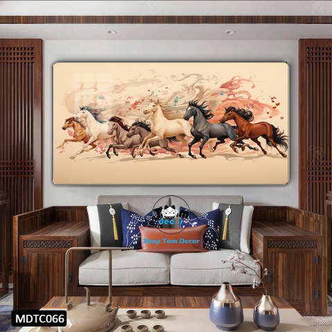 Tranh Tráng Gương Mã Đáo Thành Công - MDTC066 - Tomdecor