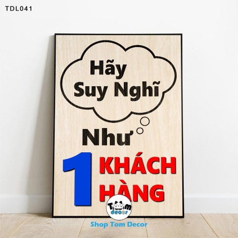Tranh Động Lực 30x40,40x60,60x90cm Tranh Canvas Có Khung Composite Treo Tường Tranh Slogan Động Lực - TDL041