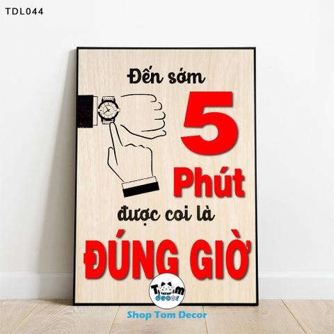 Tranh Động Lực 30x40,40x60,60x90cm Tranh Canvas Có Khung Composite Treo Tường Tranh Slogan Động Lực - TDL044