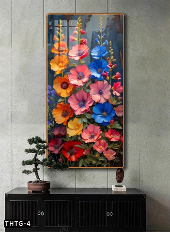 Tranh Hoa Tráng Gương Cao Cấp Hoặc Tranh Canvas Có Khung - THTG-4