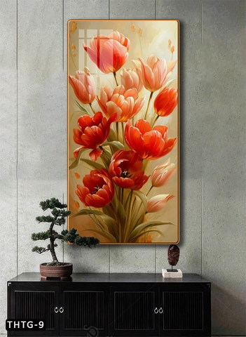 Tranh Hoa Tráng Gương Cao Cấp Hoặc Tranh Canvas Có Khung - THTG-9