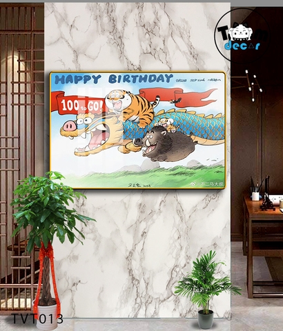 Tranh Vô Tri Tranh Tráng Gương - TVT013