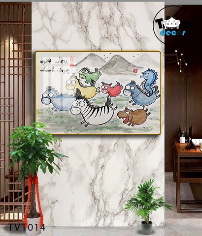 Tranh Vô Tri Mãi Dell Thành Công Tranh Tráng Gương - TVT014