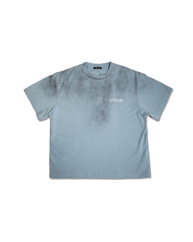 Stain blue t-shirts