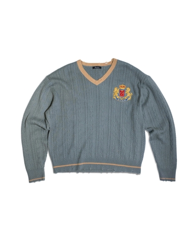 Edward VIII worn-out efect sweater