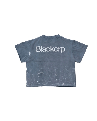 Sun faded box t-shirt Navy