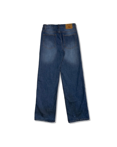 Western Denim Blue Pants