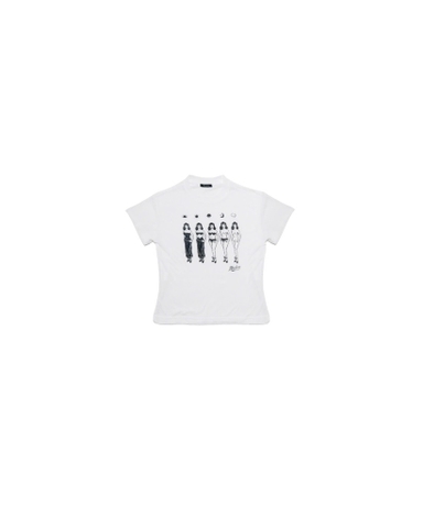 DAY AND NIGHT VEIL T-SHIRT